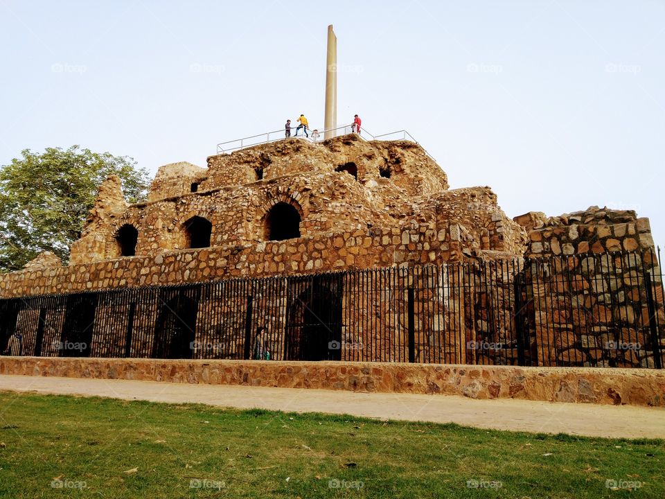 Feroz Shah Kotla fort , India