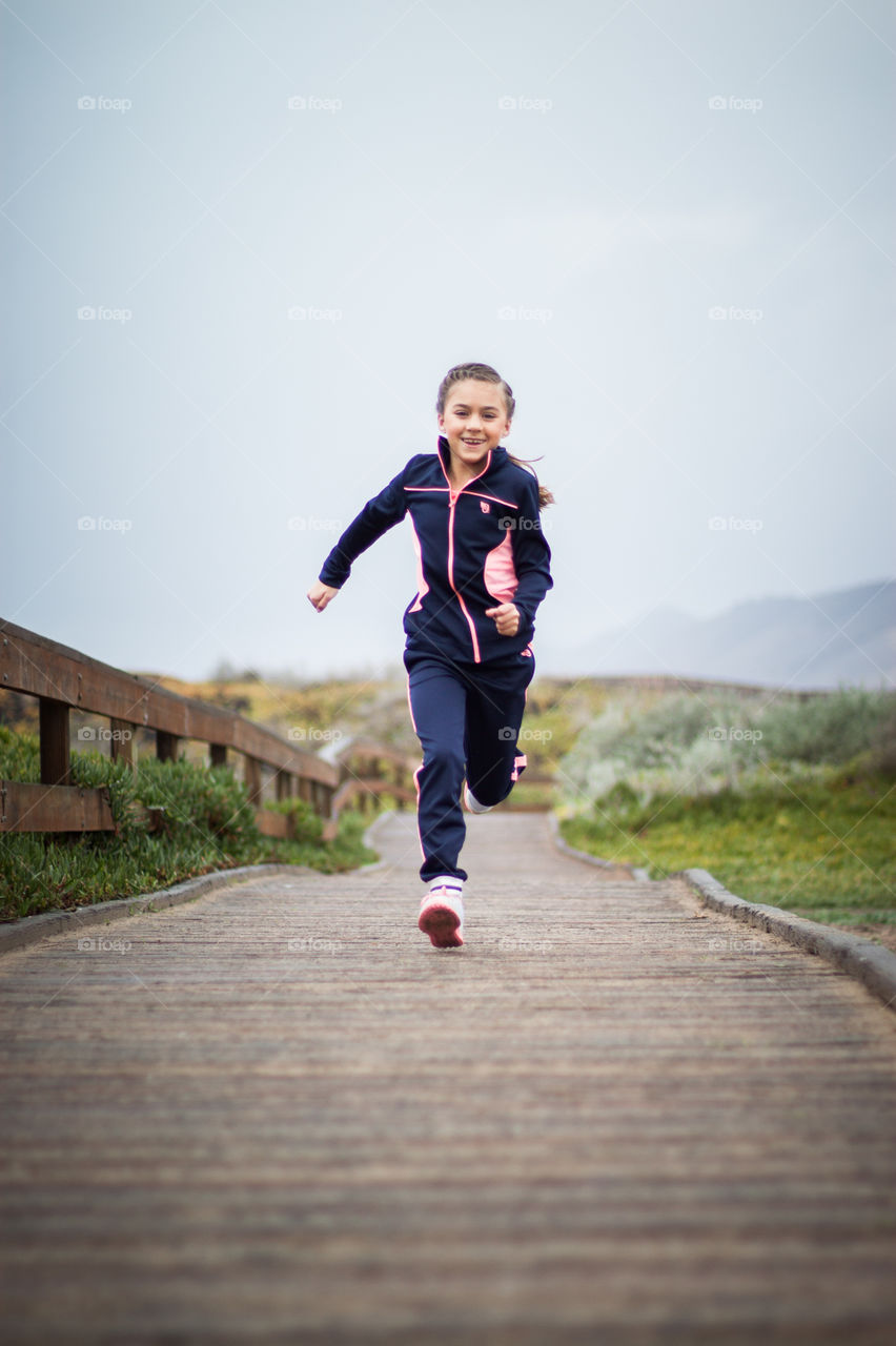 Child running