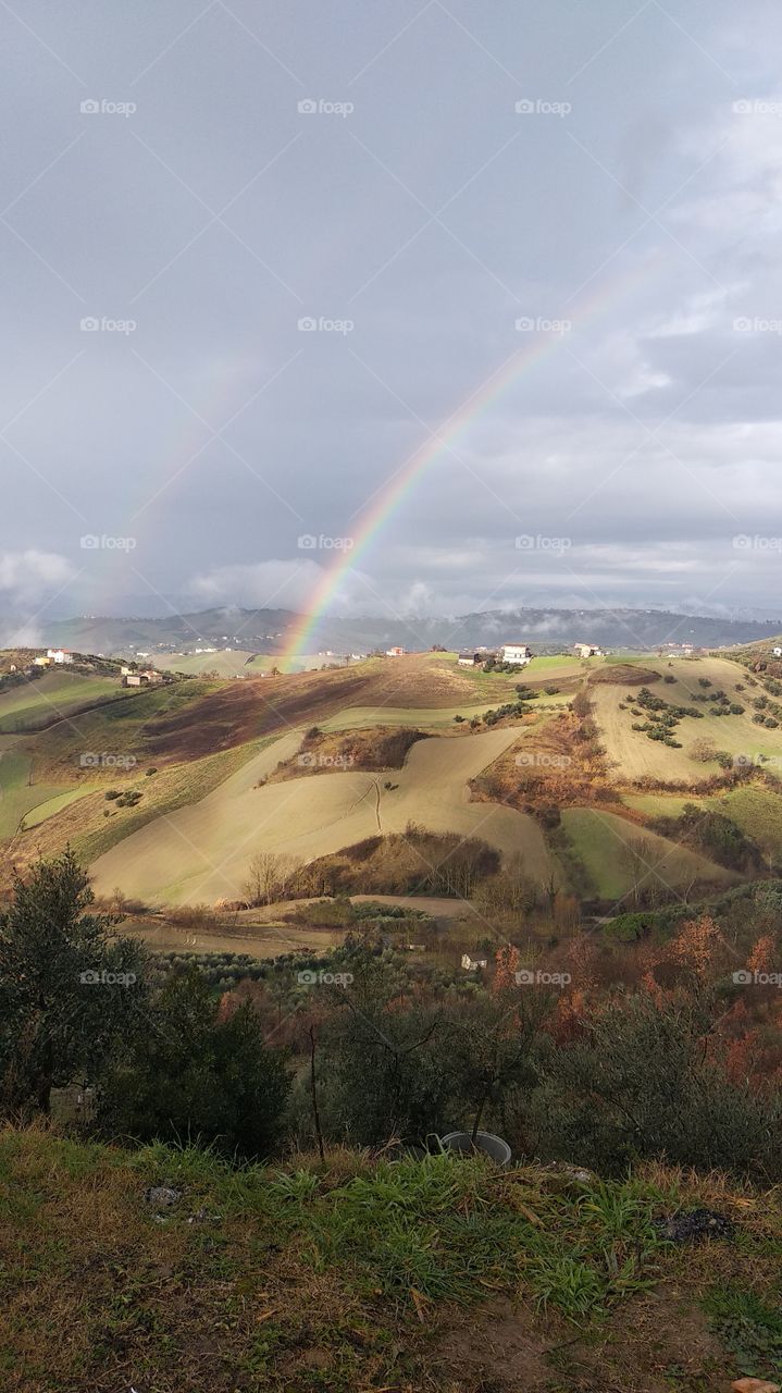 Country and rainbow