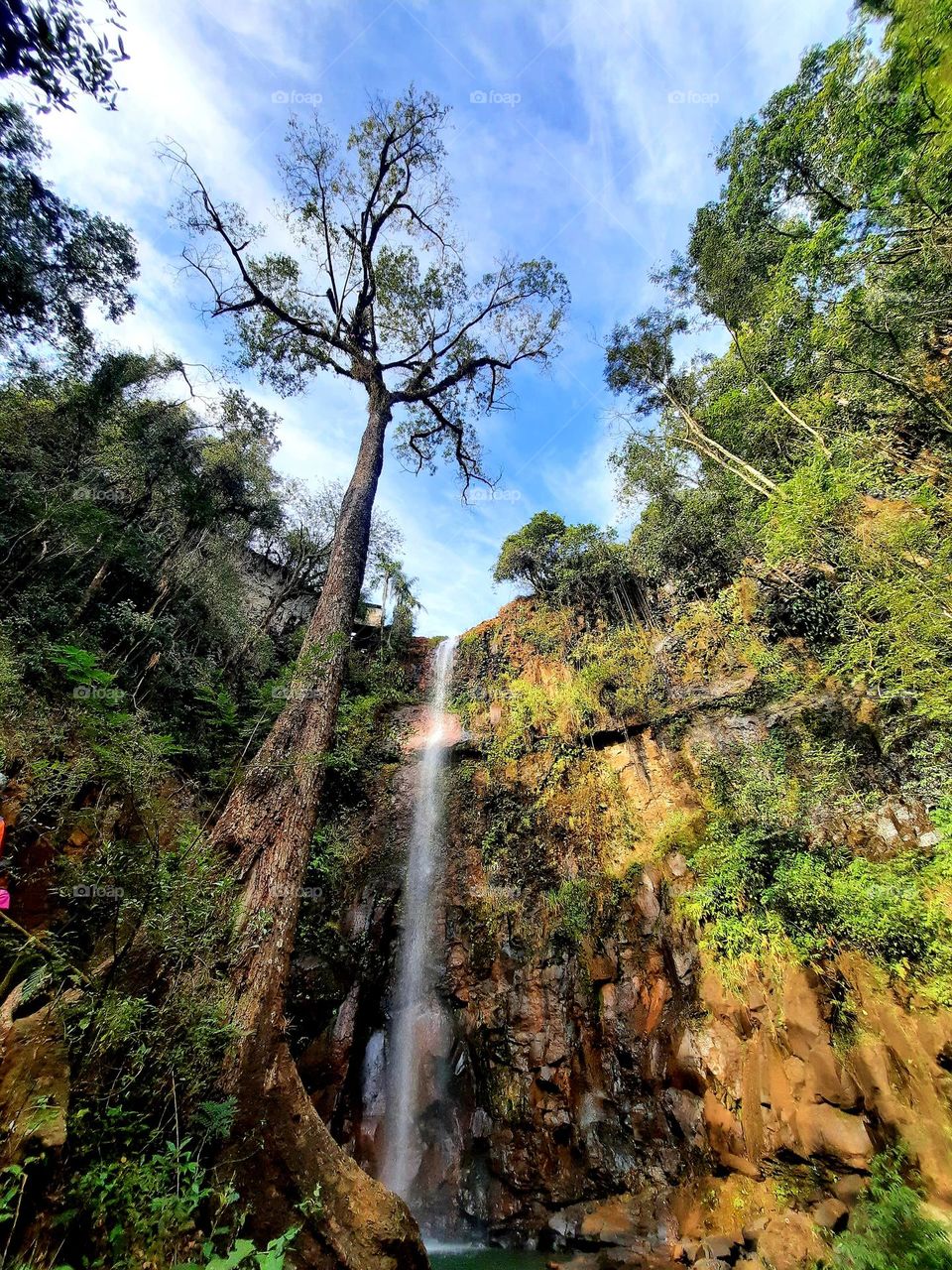waterfall- Cachoeira da Marta - Botucatu- Brazil