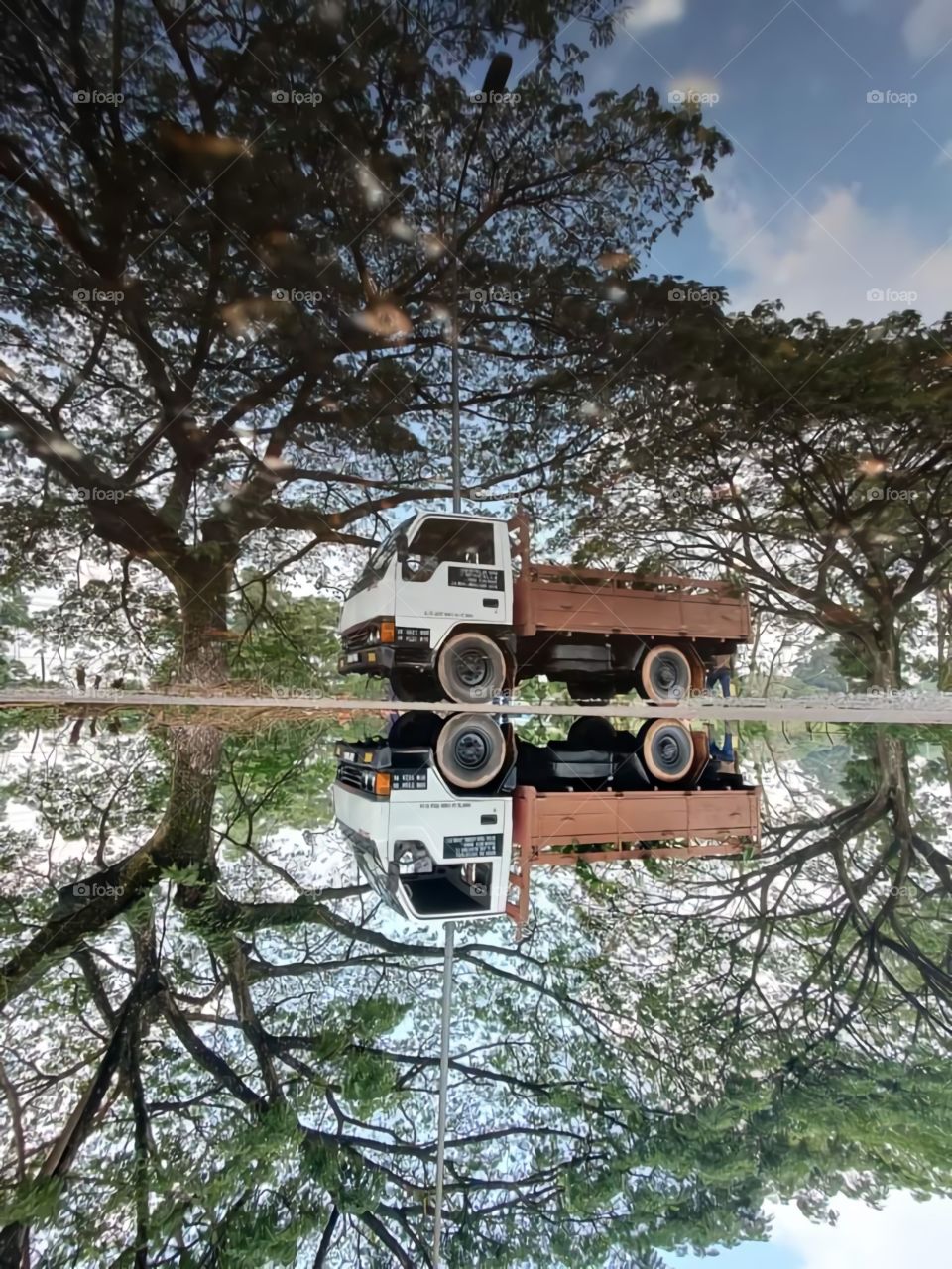 With one real position of view