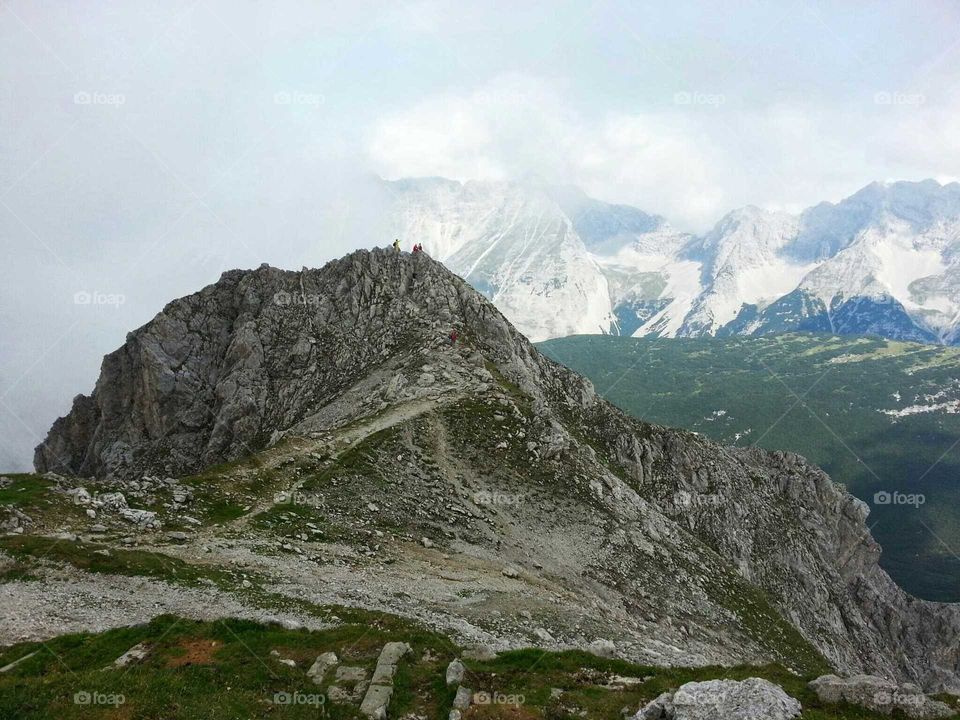 Innsbruck Alps in Austria