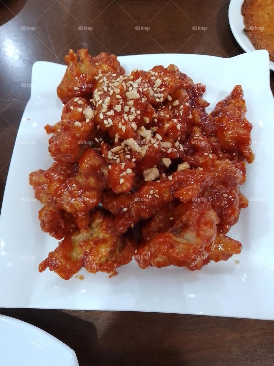 spicy Korean chicken