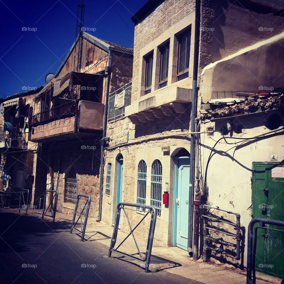 houses streets jerusalem ירושלים by shanitamari
