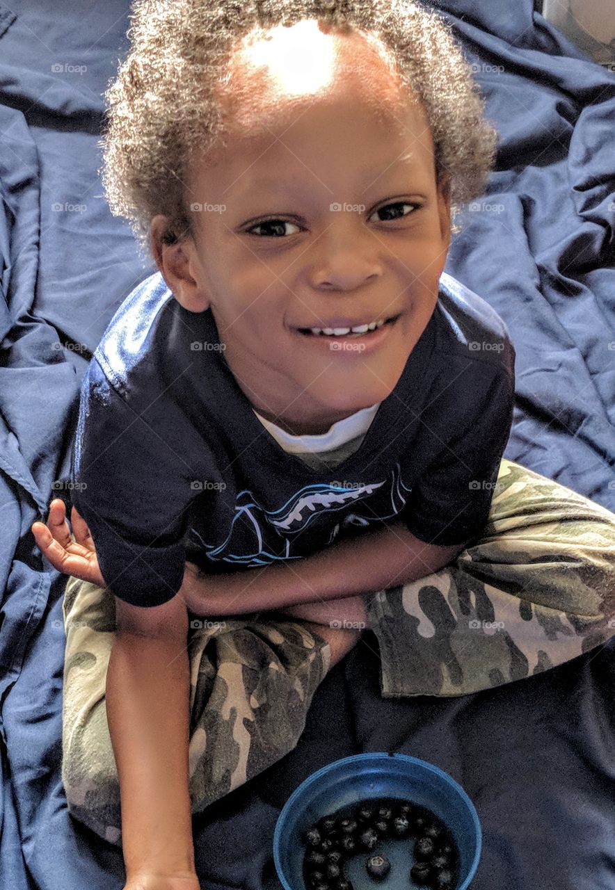 Give us a huge smile