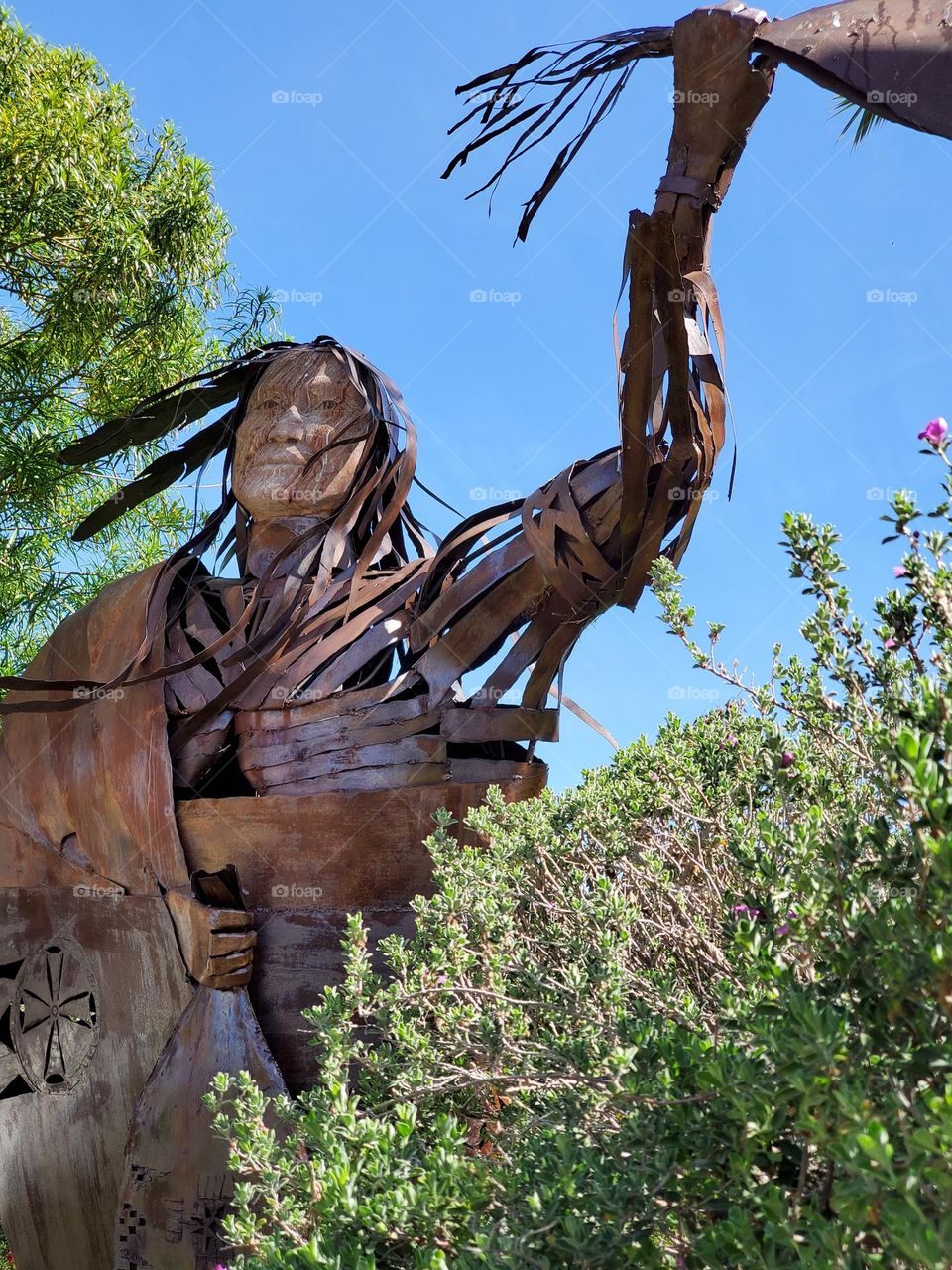 Statue Closeup in Old Scottsdale