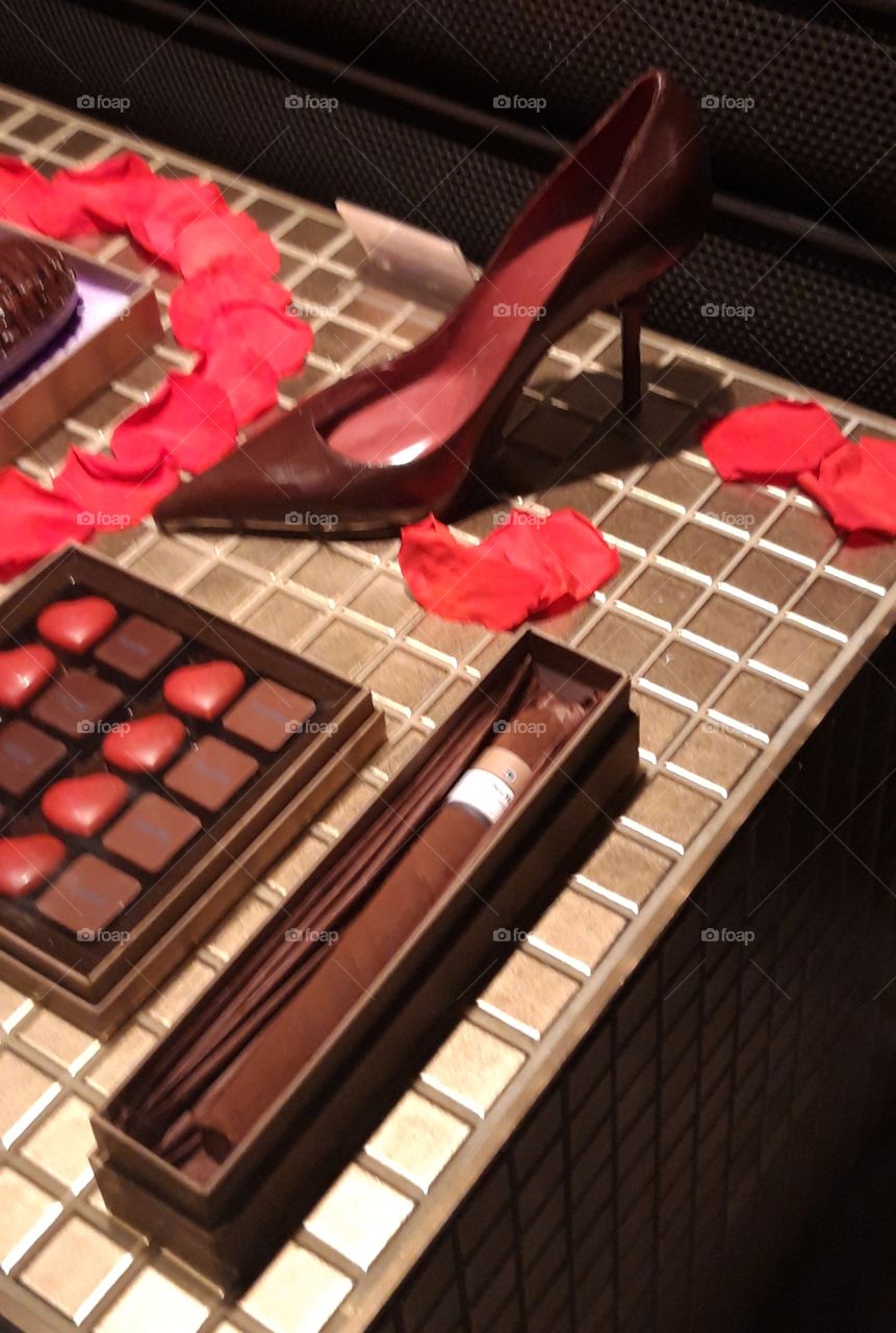 Chocolates for Valentine's day in Paris