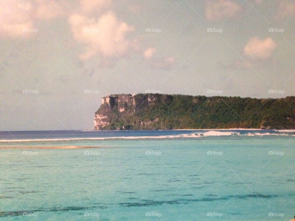 Cliffs of Guam