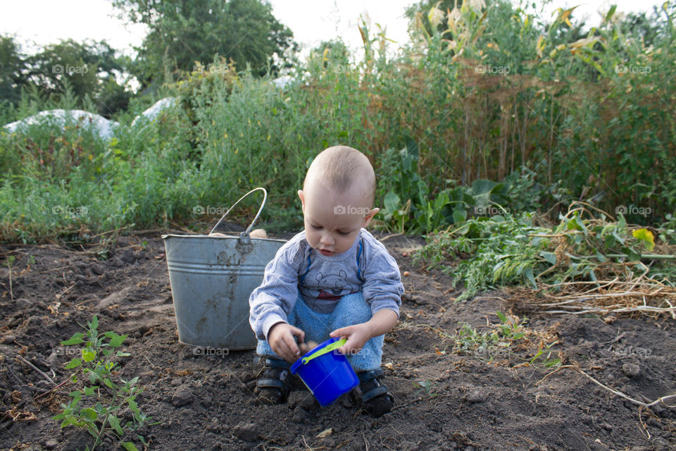 Child, Garden, Summer, Nature, Outdoors