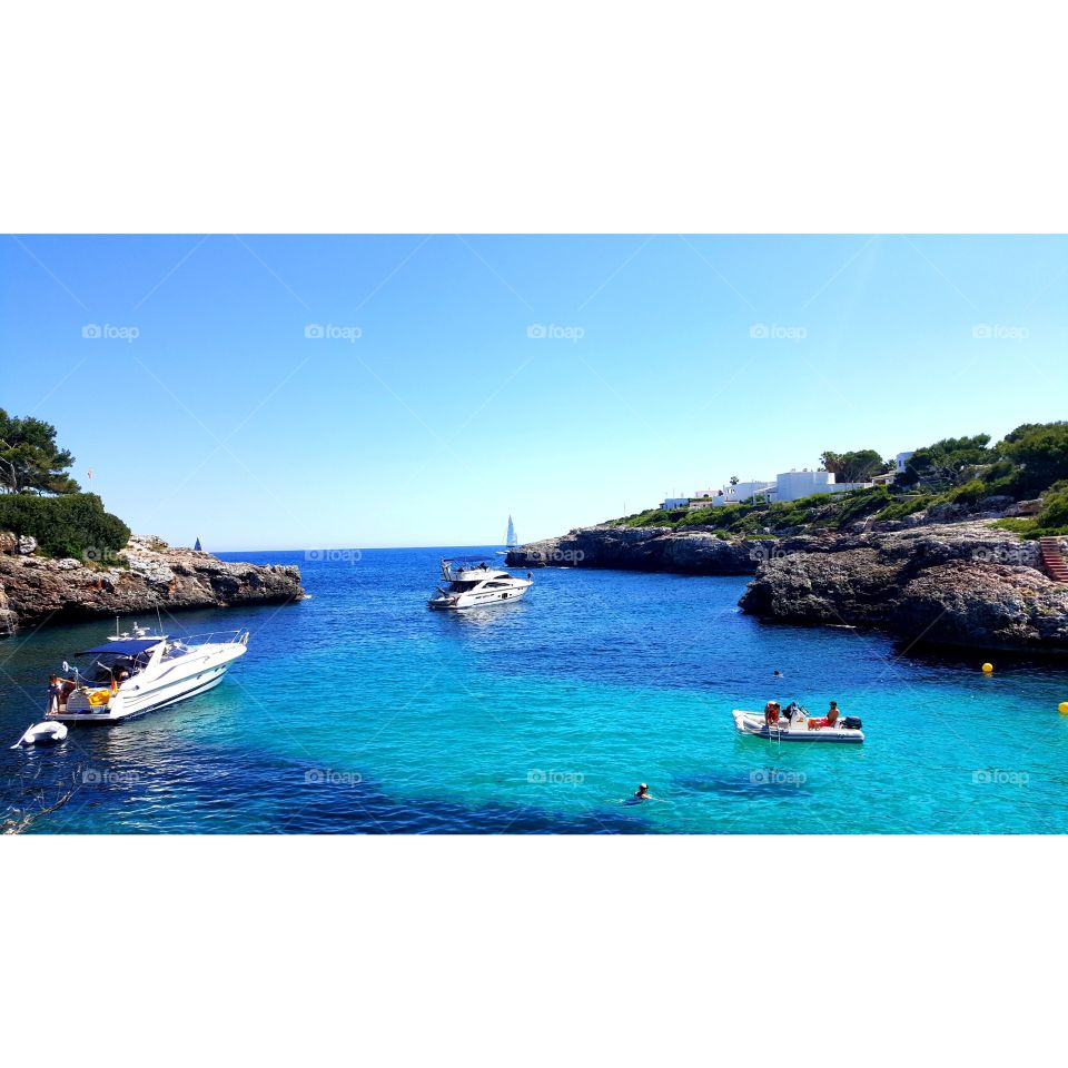 Landschaftsbild Meer Mallorca