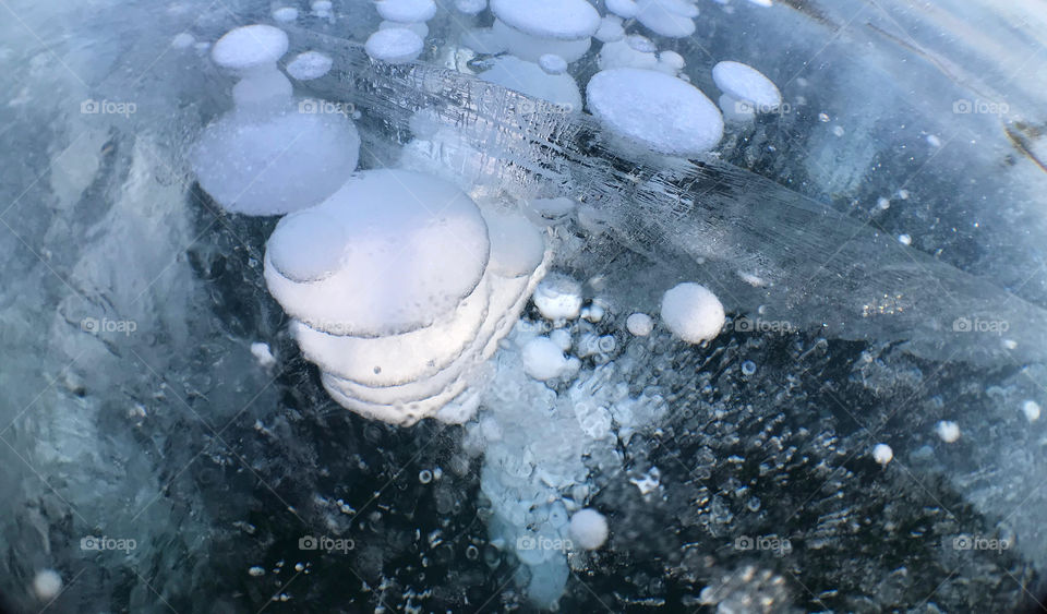 Bubble try to come out