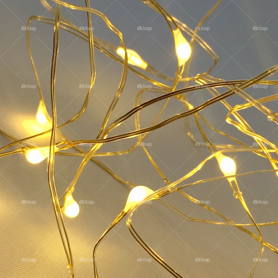 Close up of illuminated light