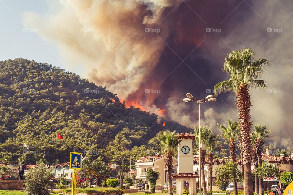 fires in Turkey, Ichmeler