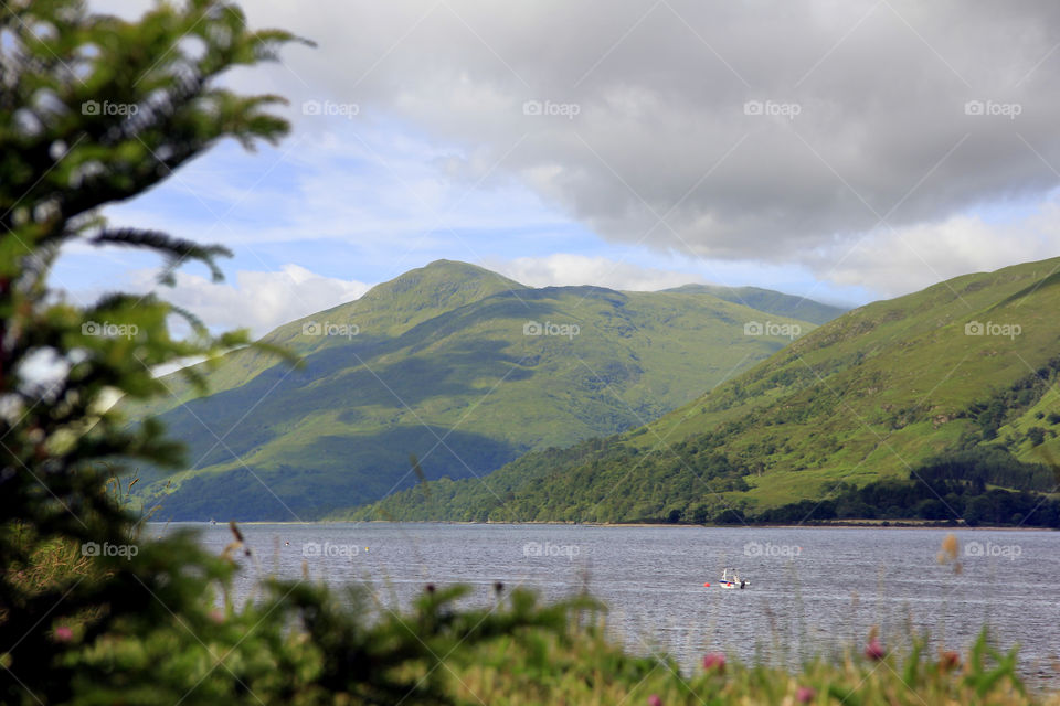 scotland lake view