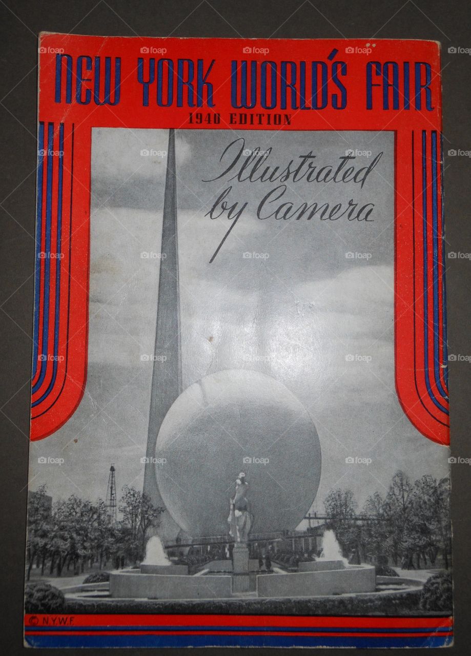 Old New York world 's fair brochure 