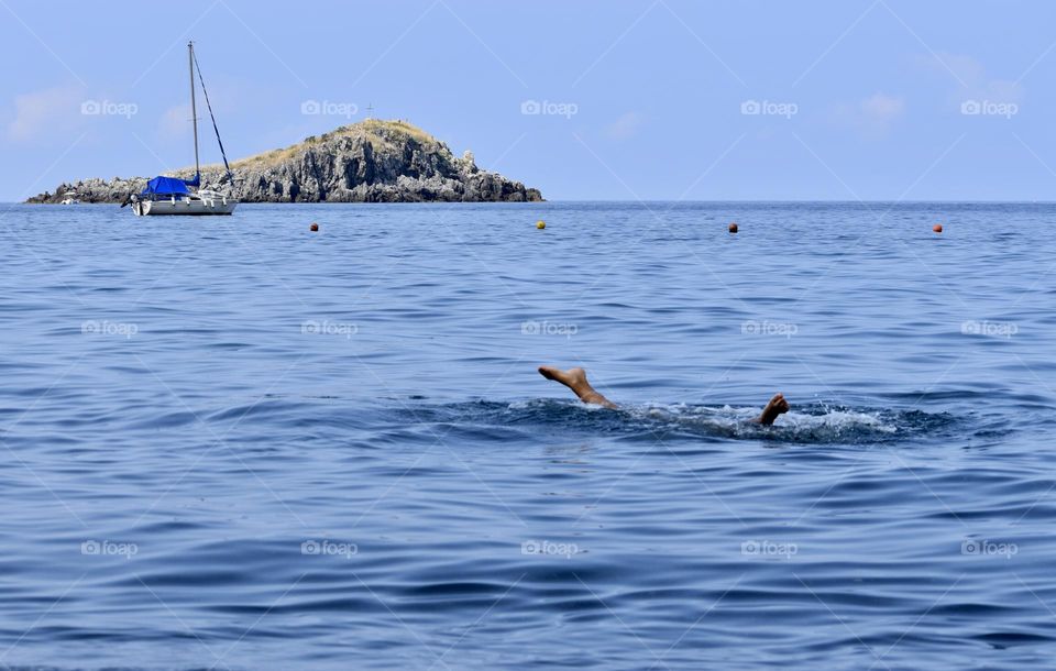 Enjoying the watersea 