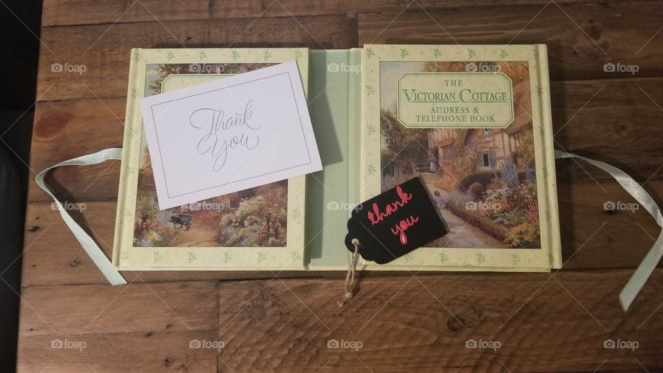 Writing Thank you cards