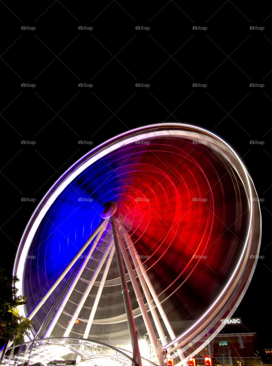Ferris Wheel at Night 