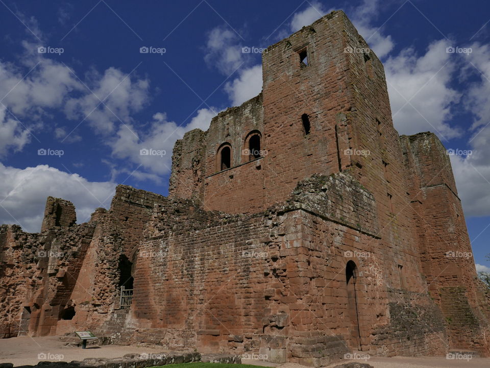 Castle. Ruins