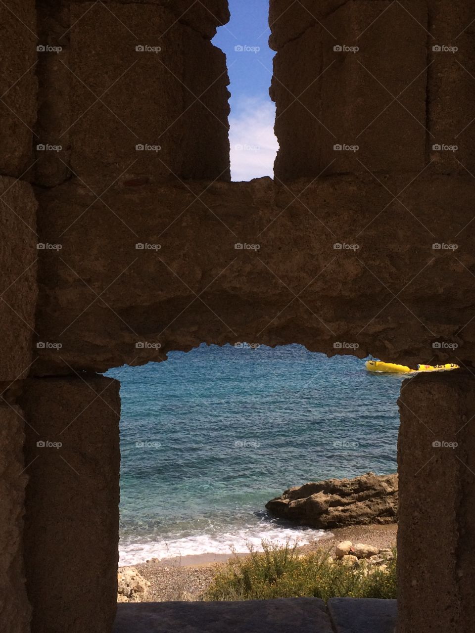 Wiew from an old window