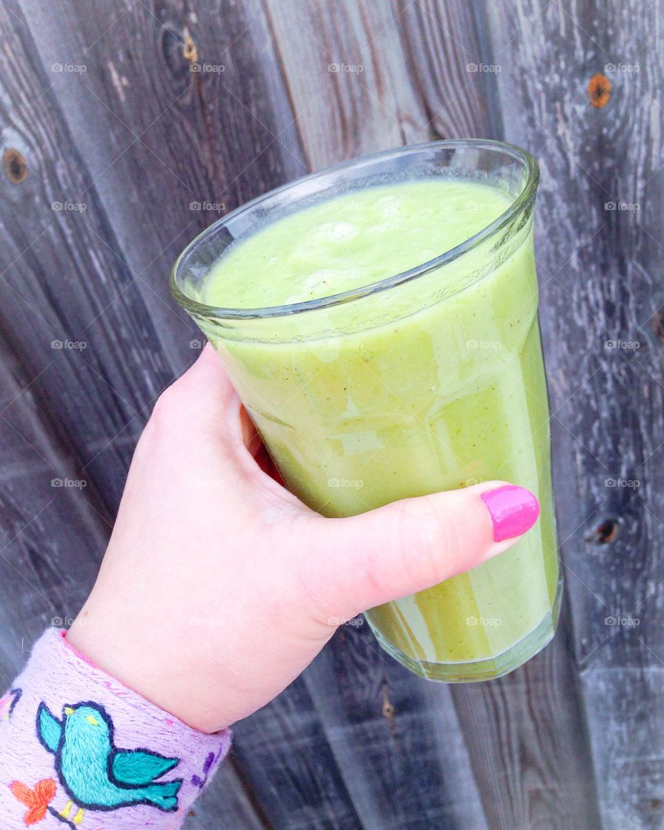 refreshing green smoothie