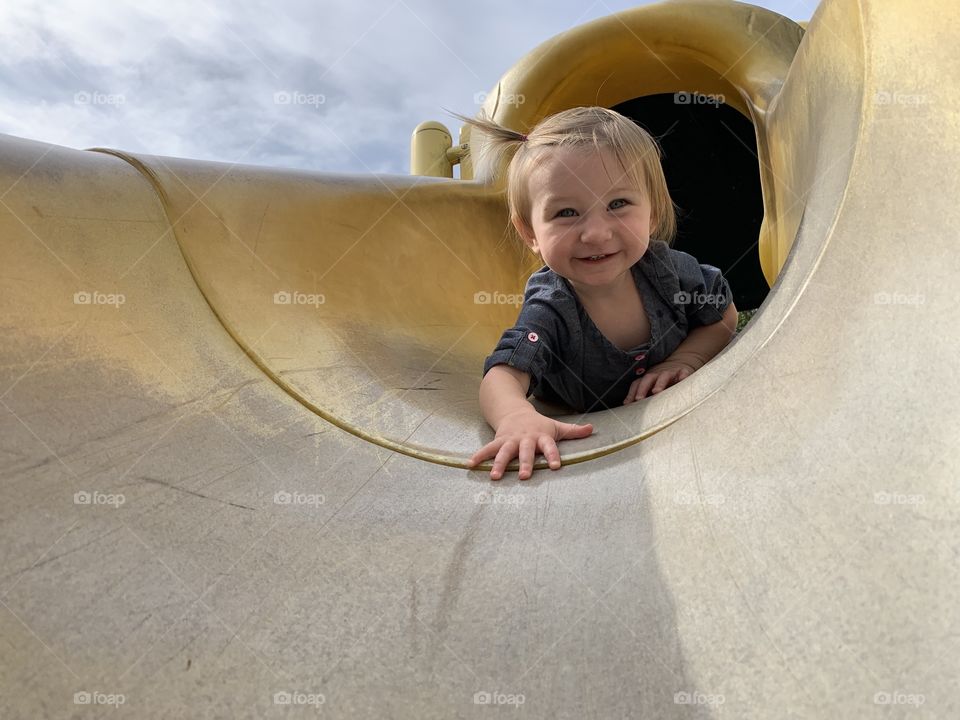 Happiness is living on the edge as a toddler 