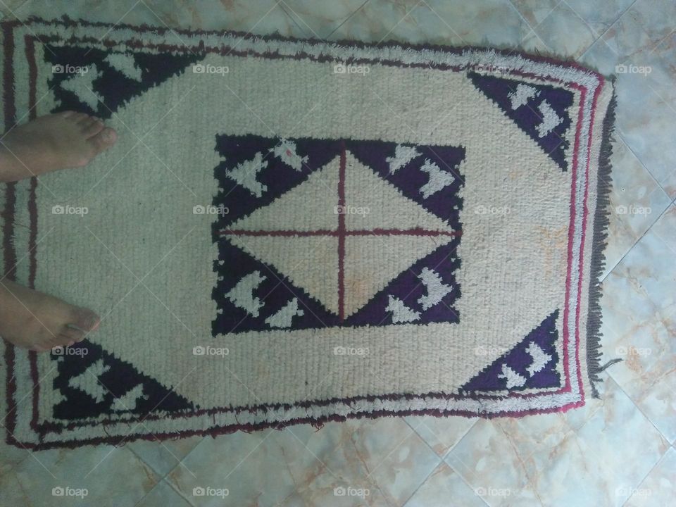 Beautiful moroccan carpet