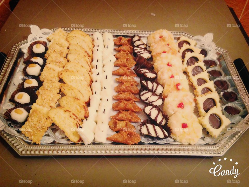 Moroccan cookies for l eid