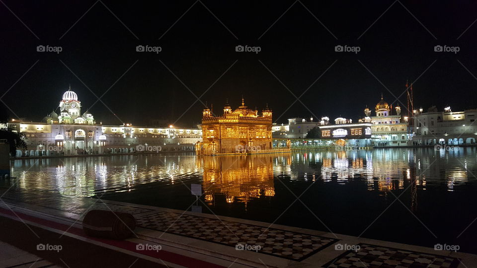 Golden Temple - The Heaven On Earth Night View