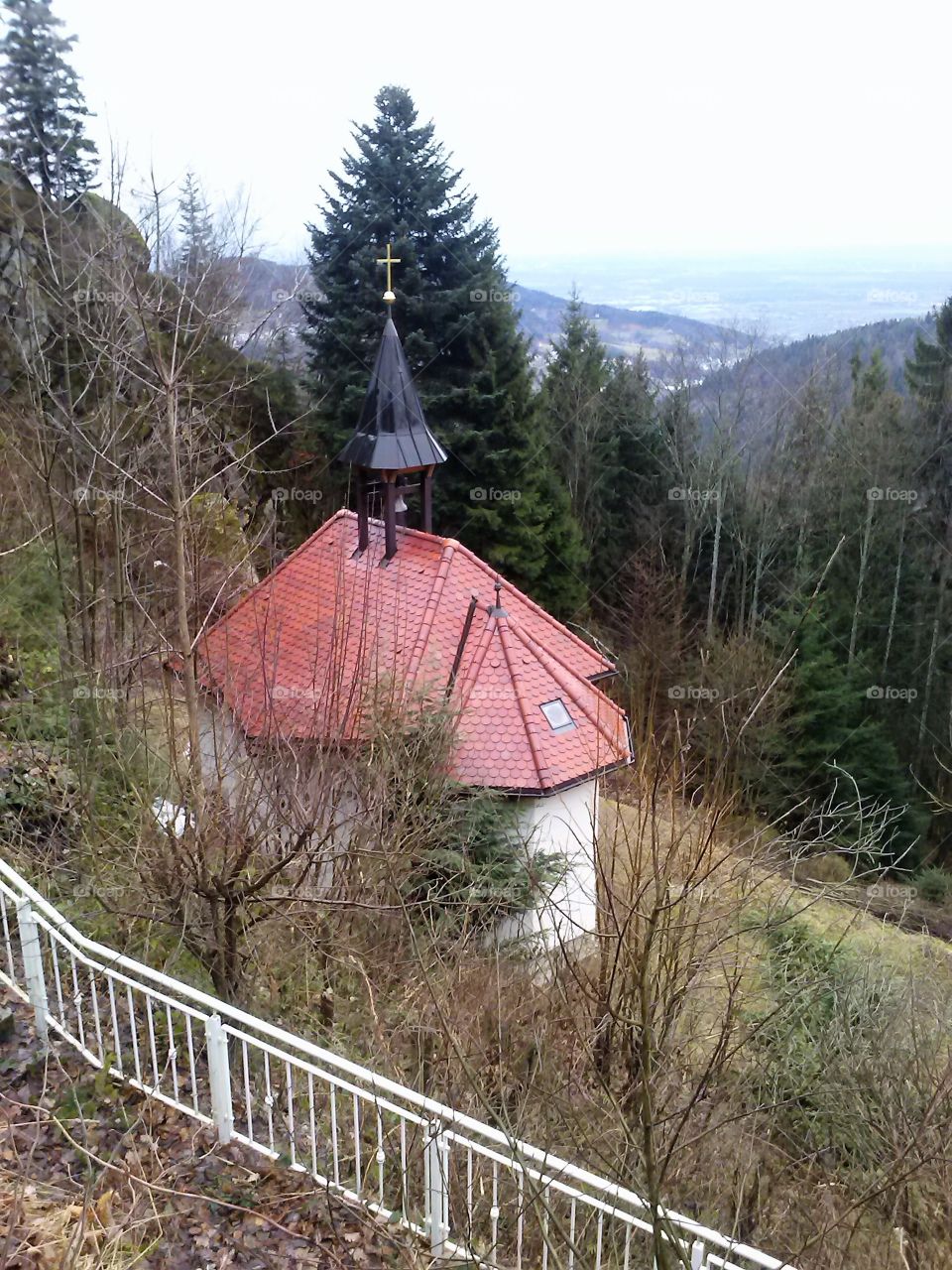 Chapel in the mountains
