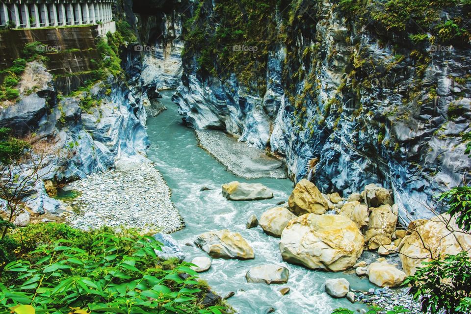 Taroko gorge, Taroko National Park, Taiwan