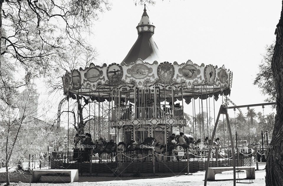 afternoon on the carousel