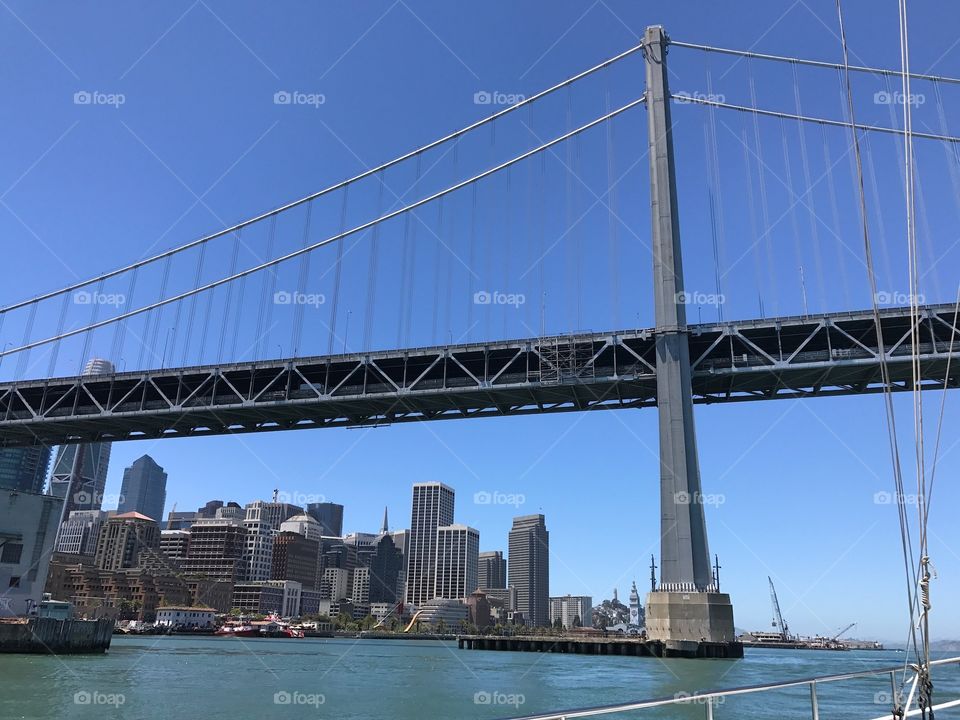 San Francisco bay bridge 