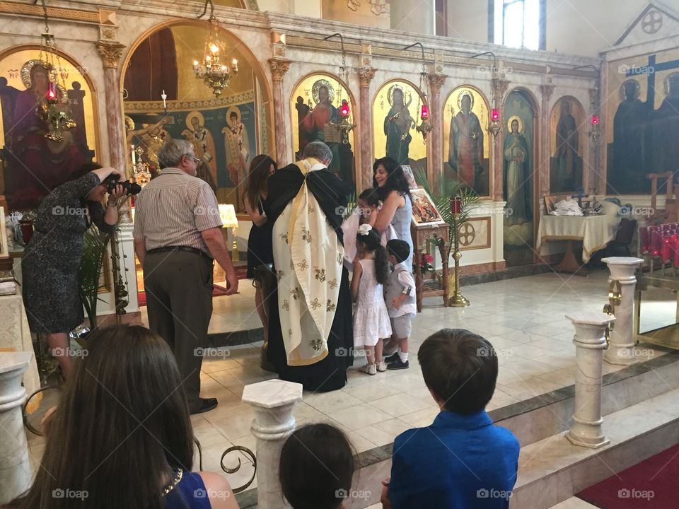 Greek Baptism 