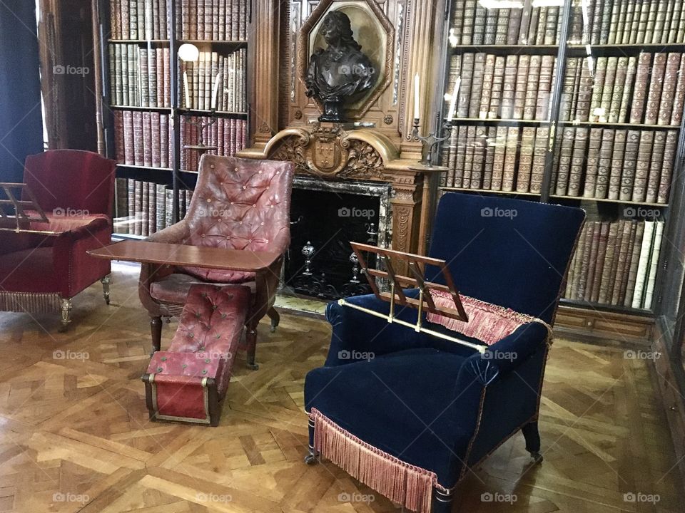 Private library of historic time