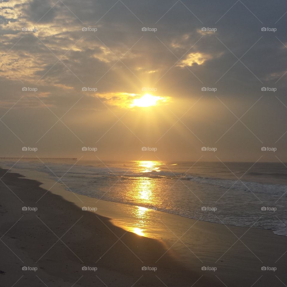 Topsail Beach Sunrise