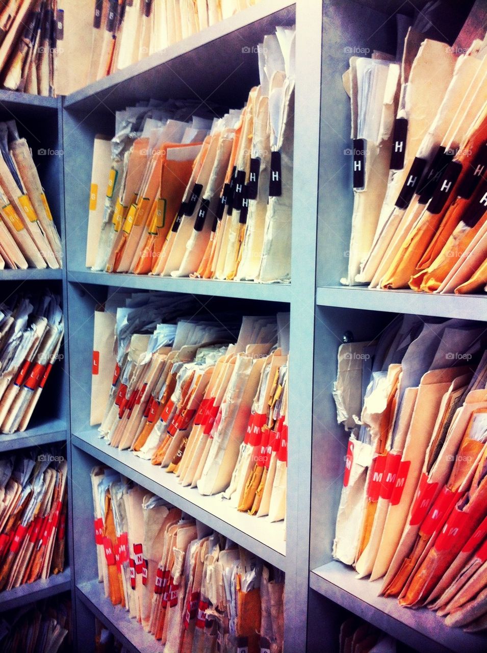 Medical records room