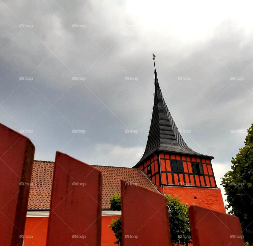 Danish church on Bornholm