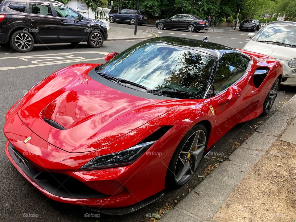 Red Ferrari