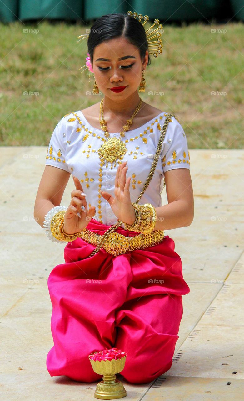 Asian Flower Dance