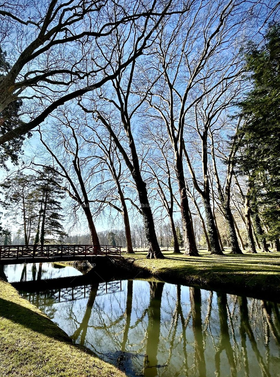 Richelieu park , February 2023 . 