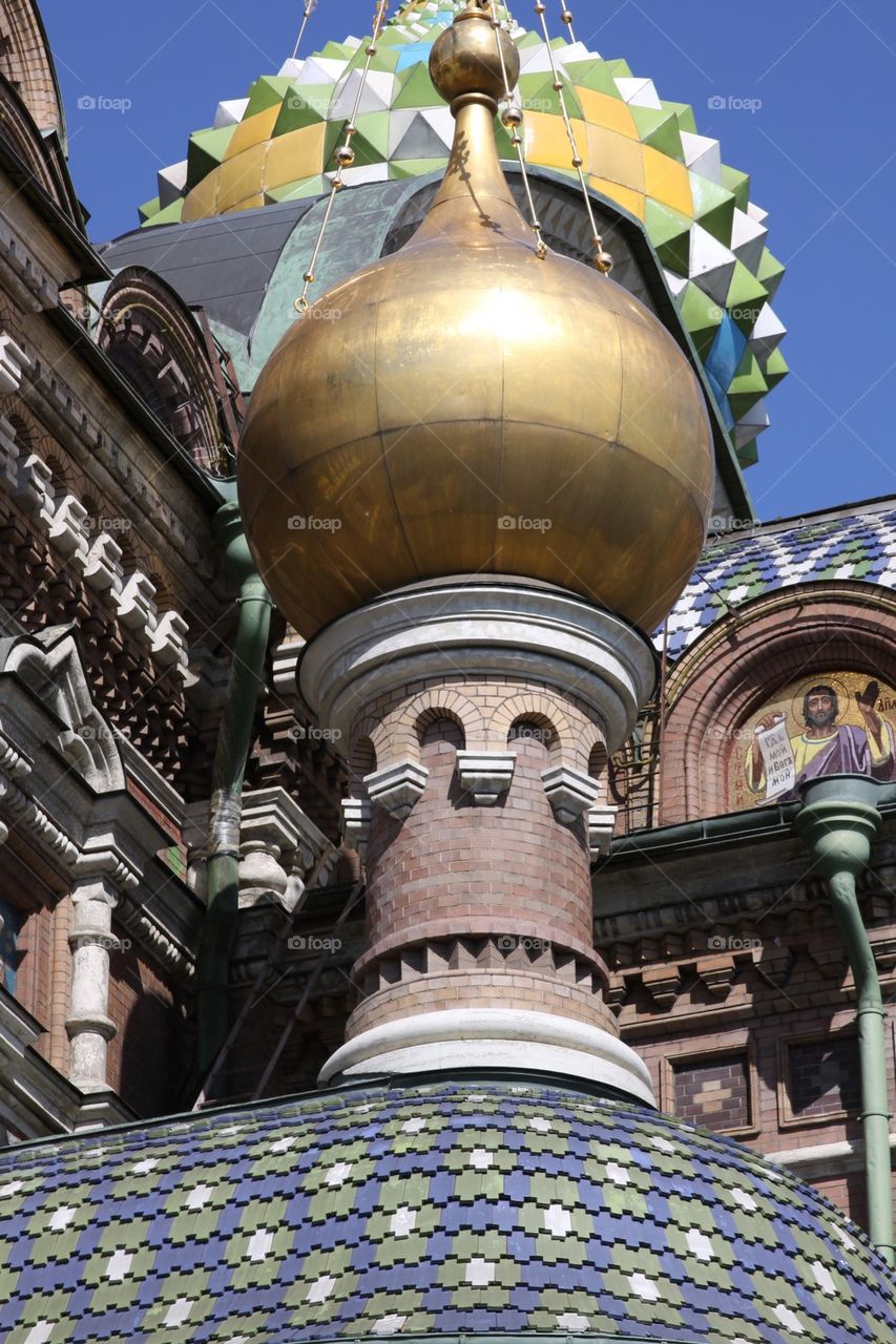 Split Blood Church in Russia