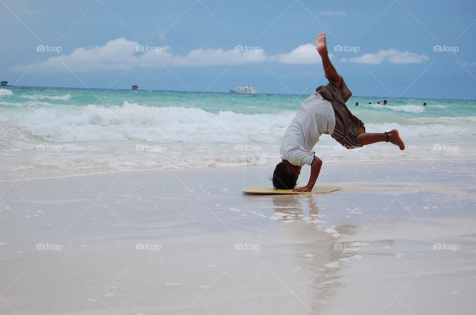 Skimboarding 