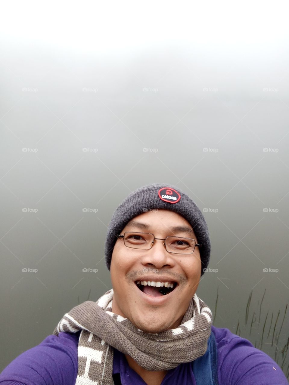 Fog in Bromo Mountain