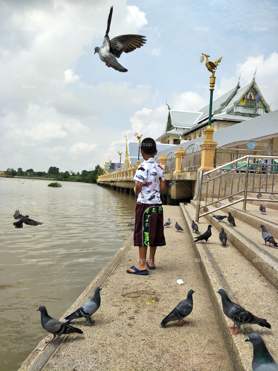 Pier Pavilion in the Temple.