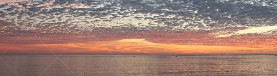 Santa cruz sunset