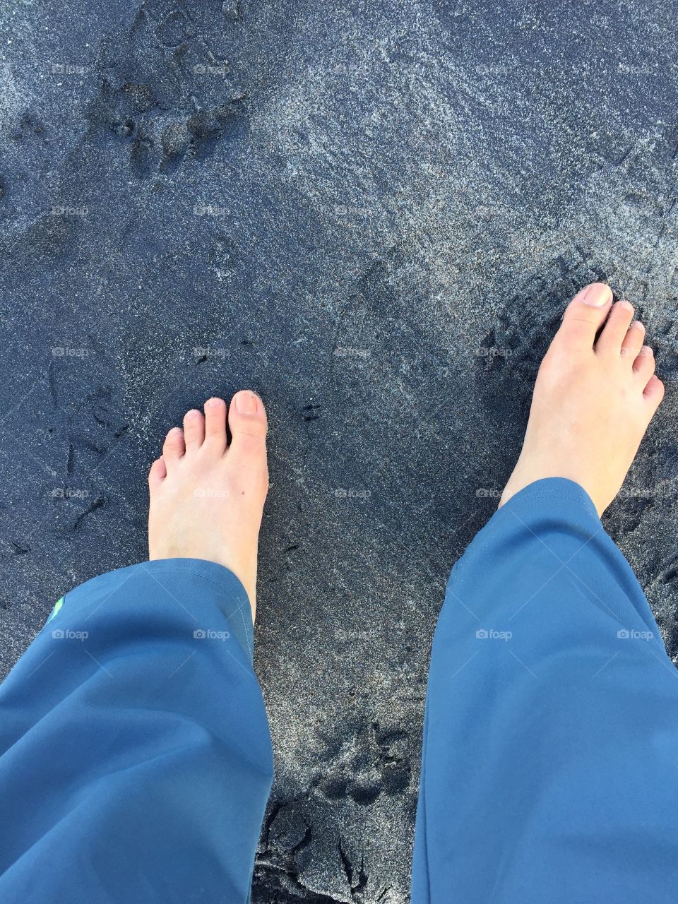 Walking on the Beach