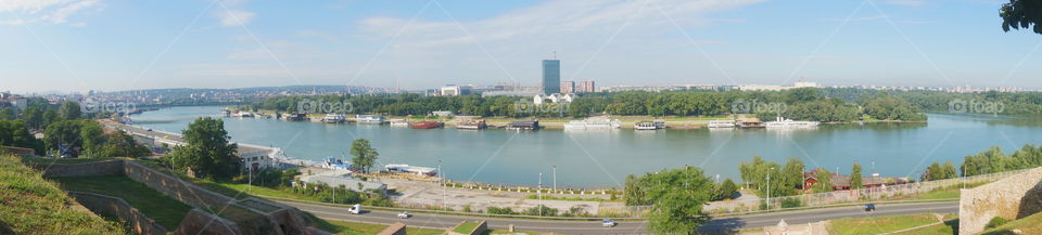 Belgrade cityscape