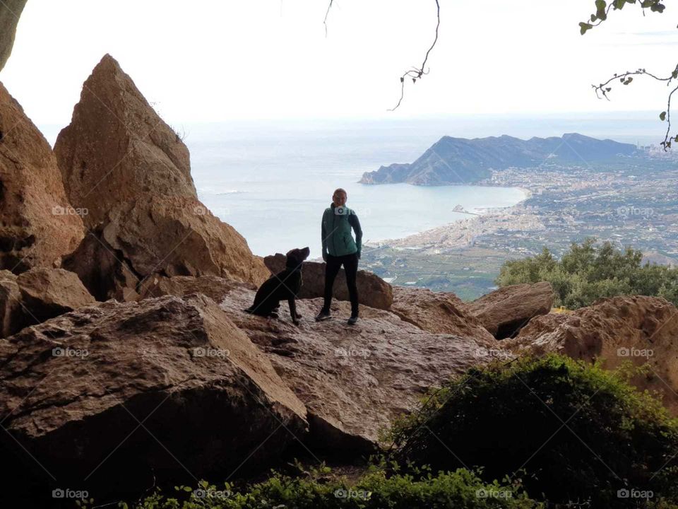 Cave#rocks#seaview#adventure#human#dog#explore#nature