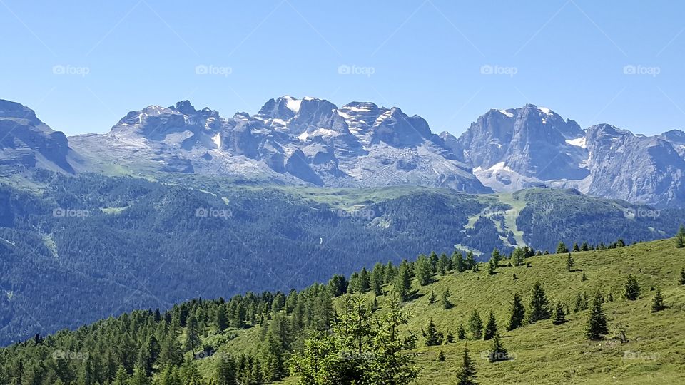 Italian Dolomiti del Brenta - Dolomites - Val di Sole, Trentino Alto Adige - World Heritage of Unesco 